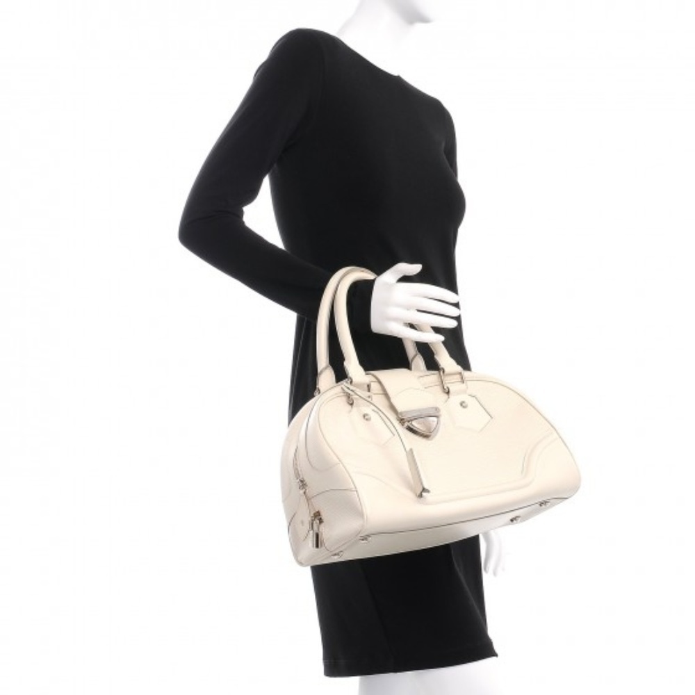 Authentic Louis Vuitton Epi Bowling Montaigne GM